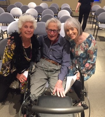 Sandy Hale, Bob Kehoe, Elaine Schwenker
