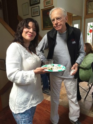 Elizabeth Gariti and Mark Read