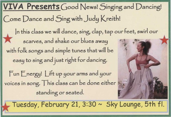 Sing and Dance with Judy Kreith